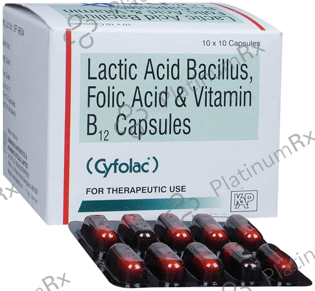 Cyfolac Capsule 10s