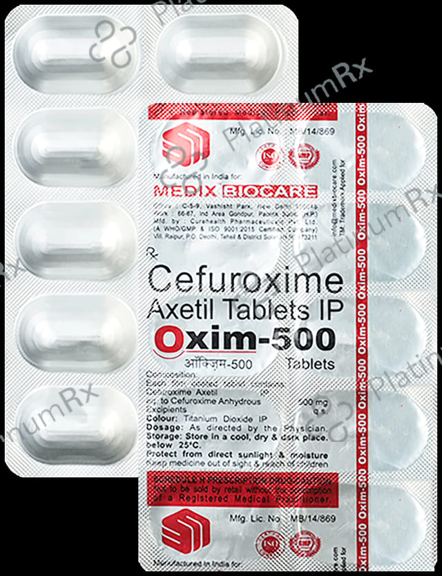 Oxim 500mg Tablet