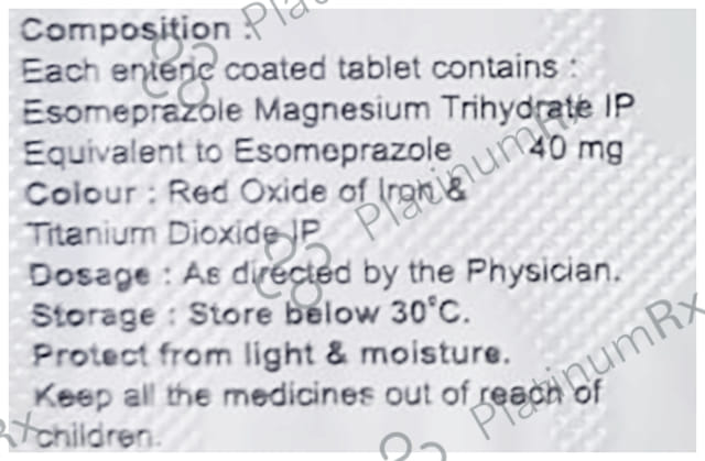 Nexodec 40mg Tablet 15s