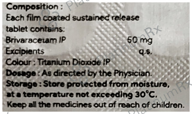 Brivahenz 50mg Tablet SR 10s
