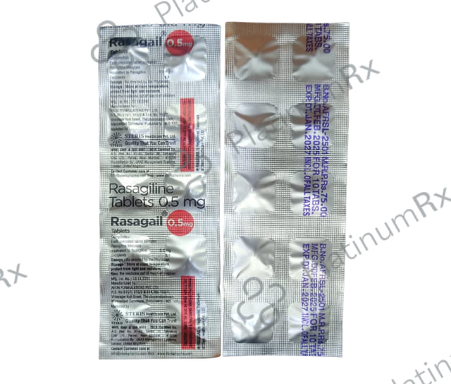 Rasagail 0.5mg Tablet 10s