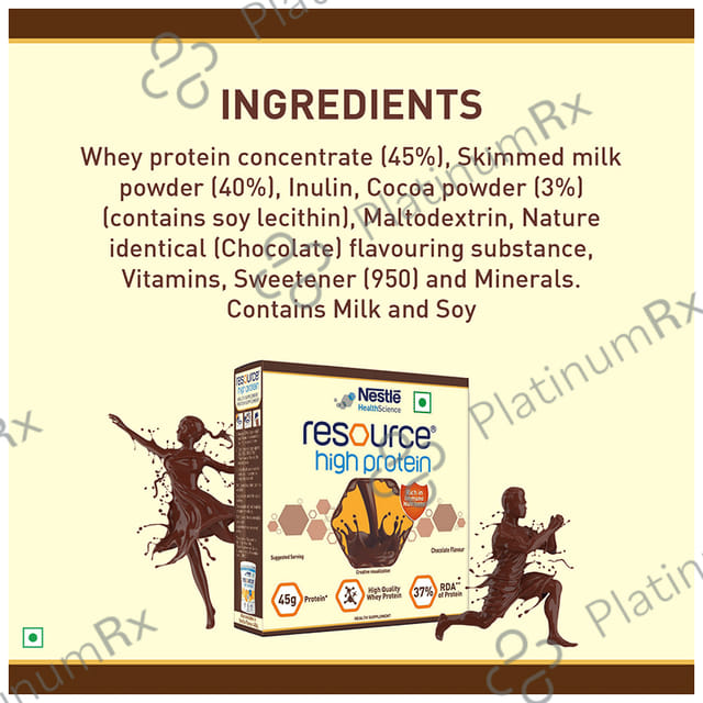 Nestle Resource High Quality Whey Protein - Flavour Chocolate