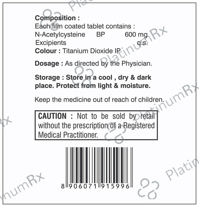 Acetynet 600mg Tablet 10s