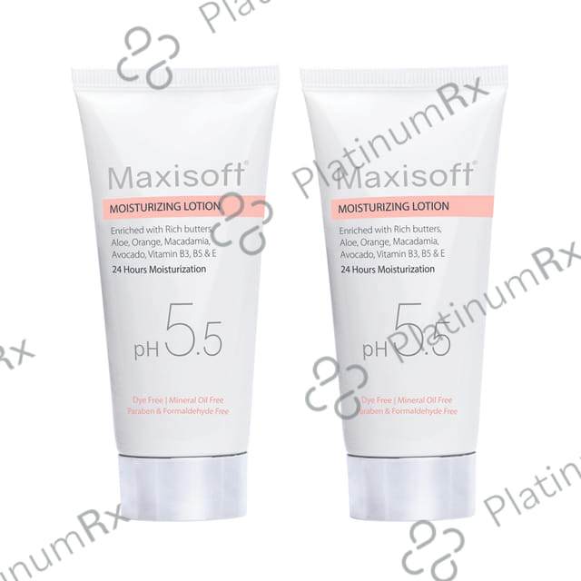 Maxisoft Moisturizing Lotion (100ml Each) 2 Tubes