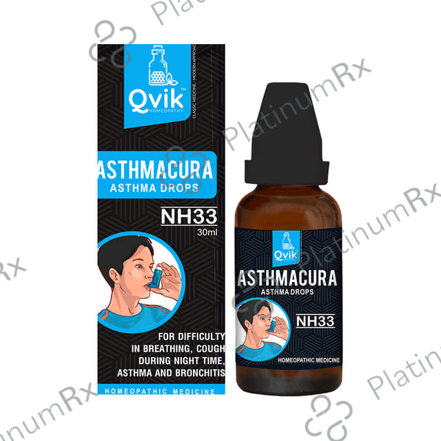 Qvik NH33 Asthmacura Asthma Drop