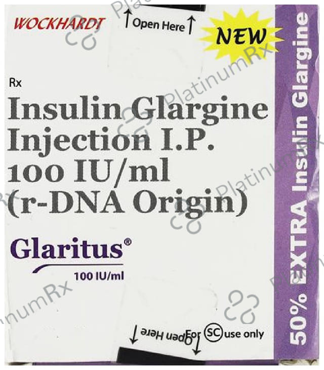 Glaritus (100 IU/ml) (3X3ml Cartridge)