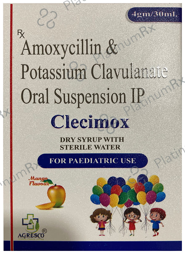 Clecimox Dry Syrup Mango
