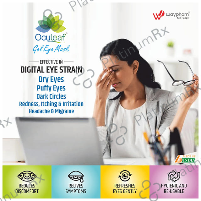 Oculeaf Hot & Cold Gel Eye Mask