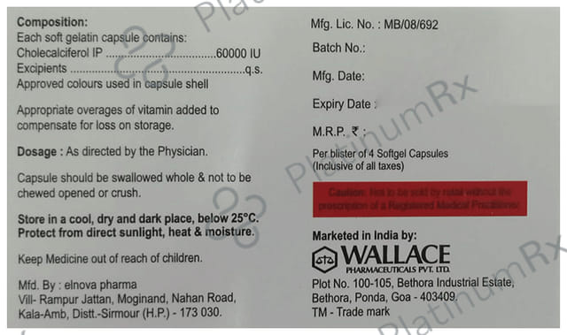 Wal D3 Capsule 4s