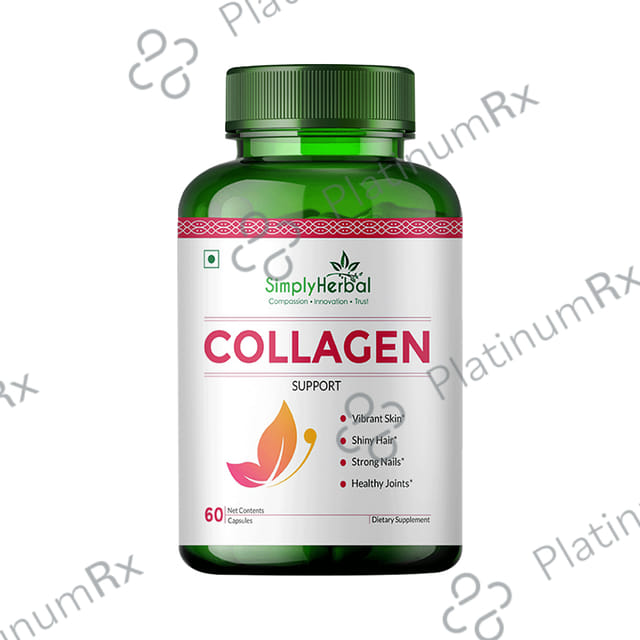 Simply Herbal Collegen Support 1000mg Capsule