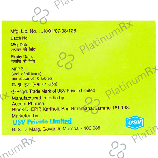 Glycomet GP 3/850mg Tablet 10s