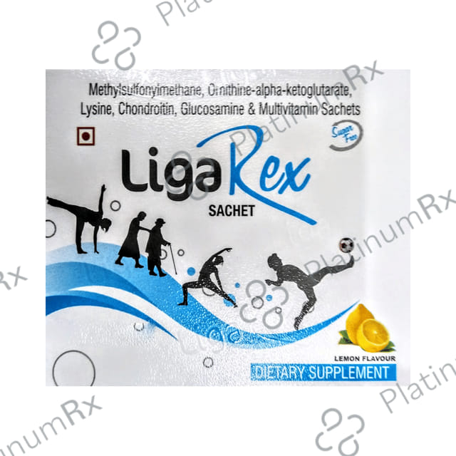 Ligarex Sachet Lemon Sugar Free 5gm