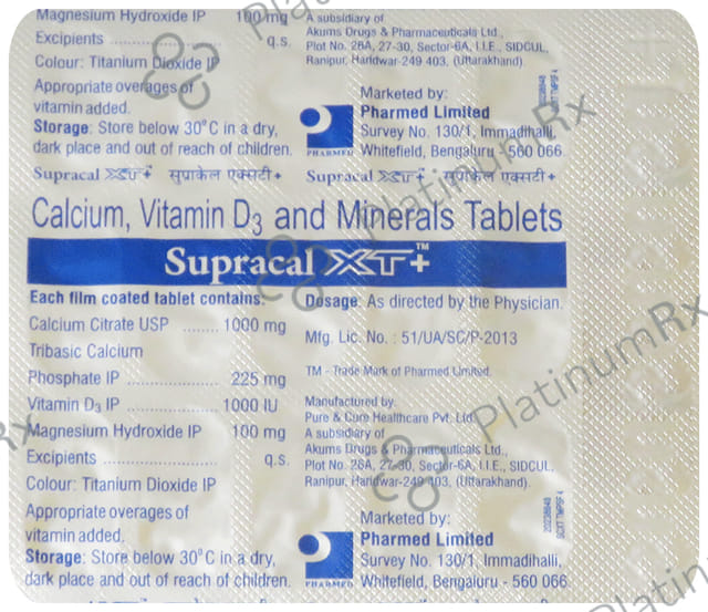 Supracal XT Plus Tablet 15s
