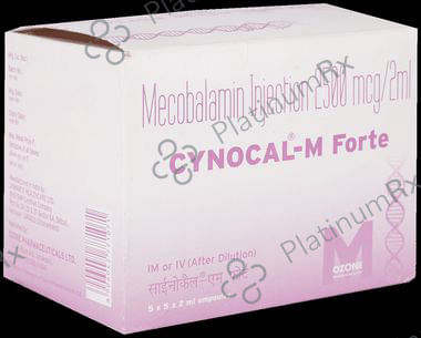 Cynocal M Forte 2500mcg Injection 2ml