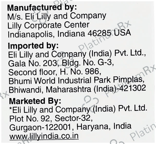 Mounjaro 2.5mg Solution for Injection 0.5ml
