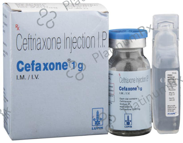 Cefaxone 1gm Injection 5ml