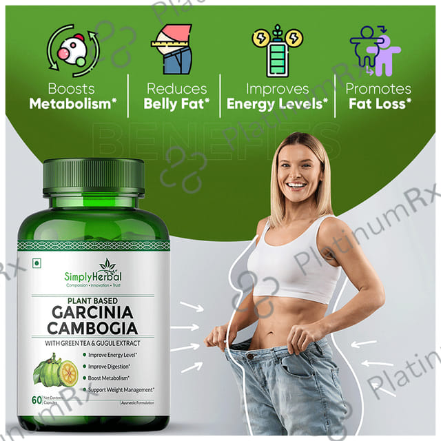 Simply Herbal Garcinia Cambogia Extract 800mg Capsule