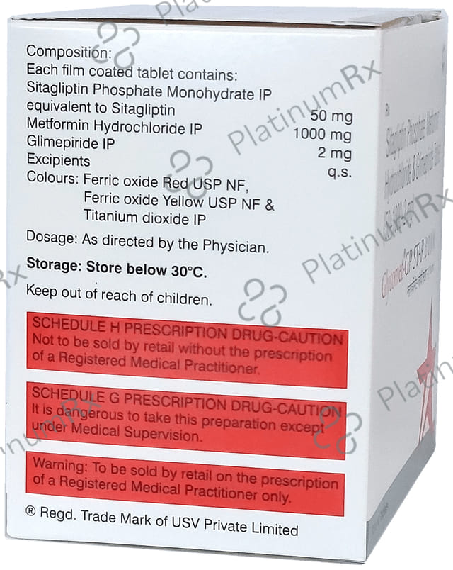 Glycomet Gp Star 2mg Tablet 10s