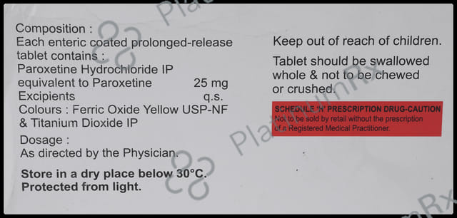 Patinex 25mg Tablet PR 10s