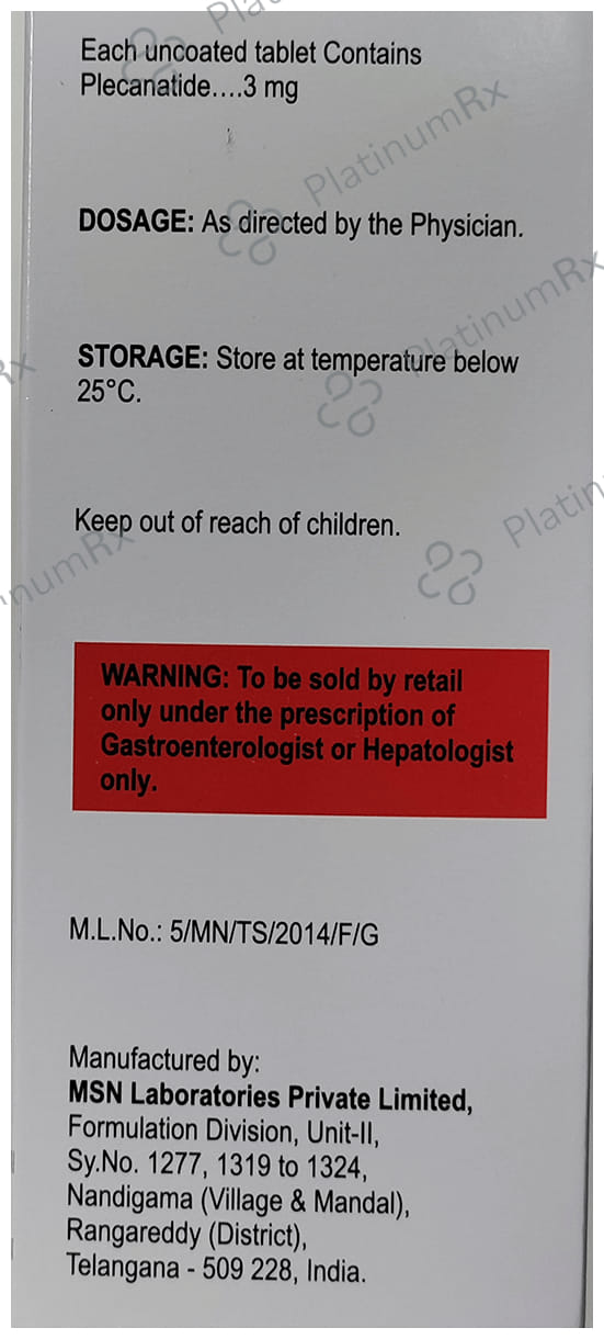 Plectide 3mg Tablet 10s