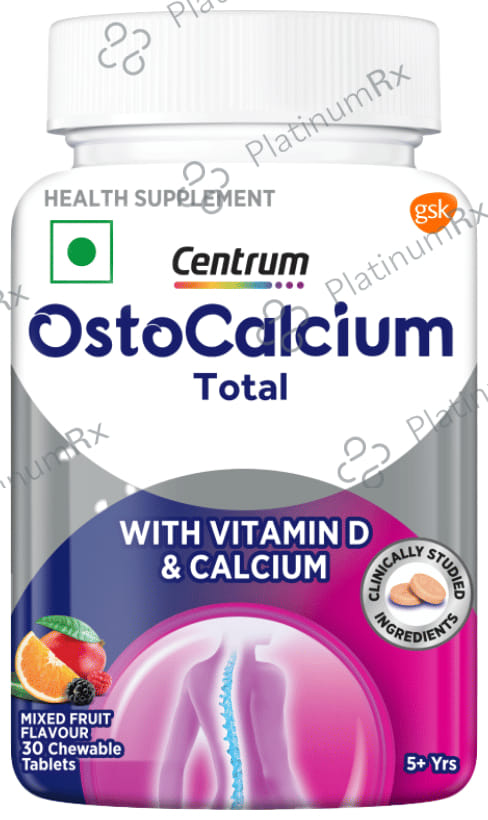 Centrum Ostocalcium Total Mixed Fruit Chewable Tablet 30s