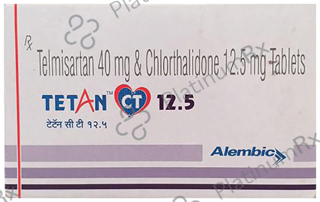 Tetan CT 12.5/40mg Tablet 15s