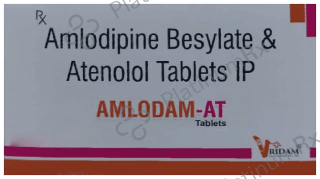 Amlodam AT 5/50mg Tablet 15s