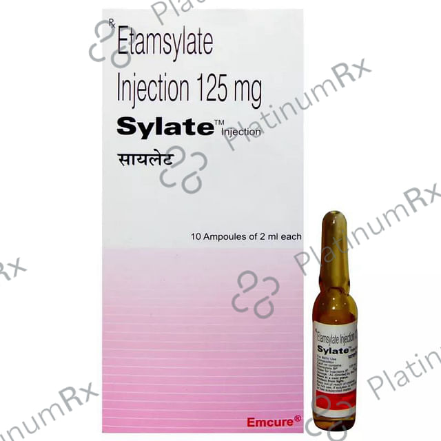 Sylate 125mg Injection 2ml