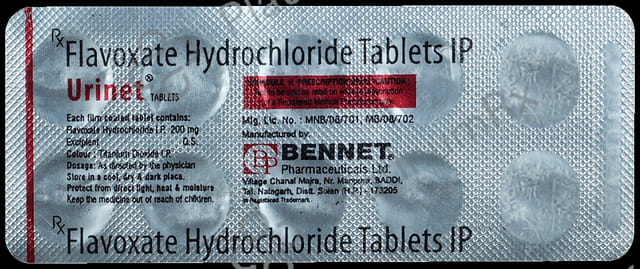 Urinet 200mg Tablet