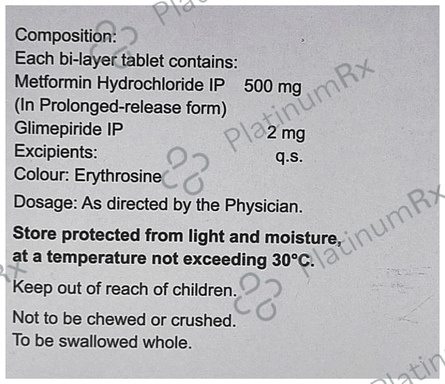 Duopil 2/500mg Tablet PR 10s