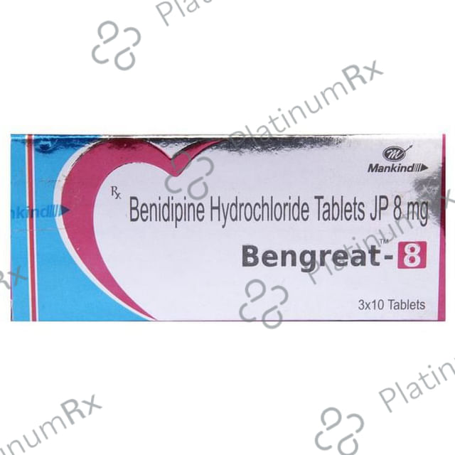 Bengreat 8 Tablet 10s