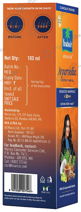 Parachute Advansed Ayurvedic Coconut Hair