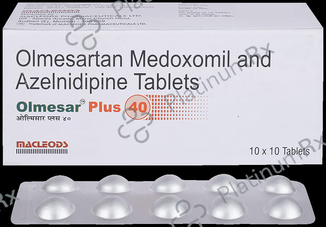 Olmesar Plus 40/8mg Tablet 10s