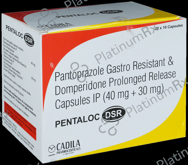 Pentaloc DSR 30mg/40mg Capsule 10s