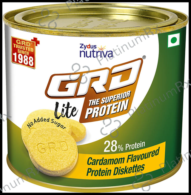 GRD Lite Protein Sugar Flavour Cardamom Diskette 250gm