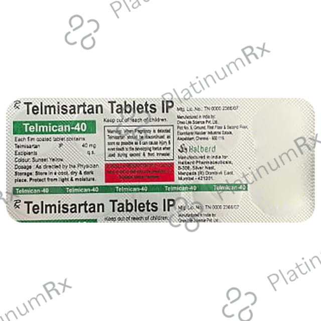 Telmican 40 Tablet