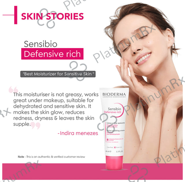 Bioderma Sensibio Defensive Rich Active Soothing Cream