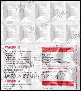 Takfa 2mg Capsule 10s