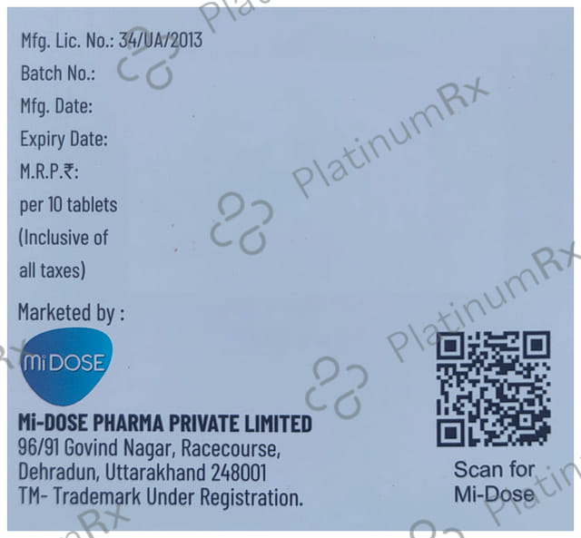 Miempa M 12.5/500mg Tablet 10s