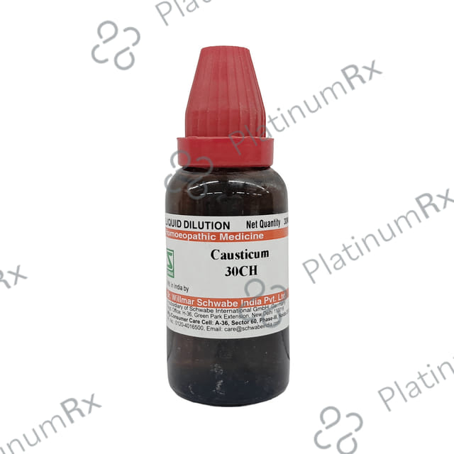Dr Willmar Schwabe India Causticum Dilution 30 CH