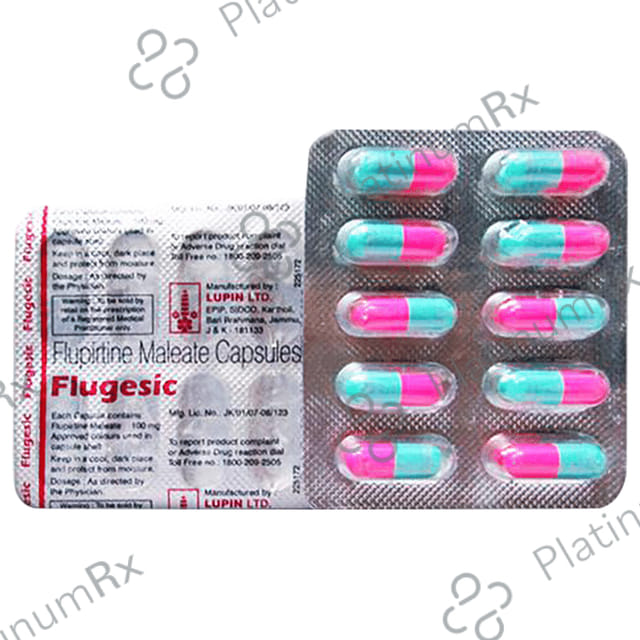 Flugesic 100mg Capsule 10s