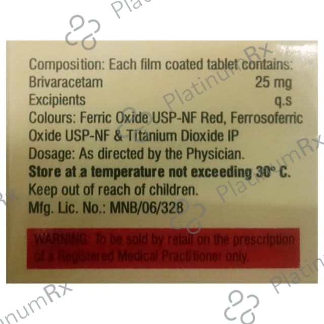 Brivgard 25mg Tablet 10s