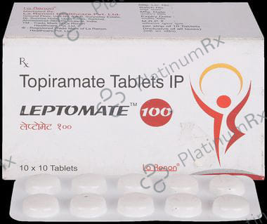 Leptomate 100mg Tablet 10s