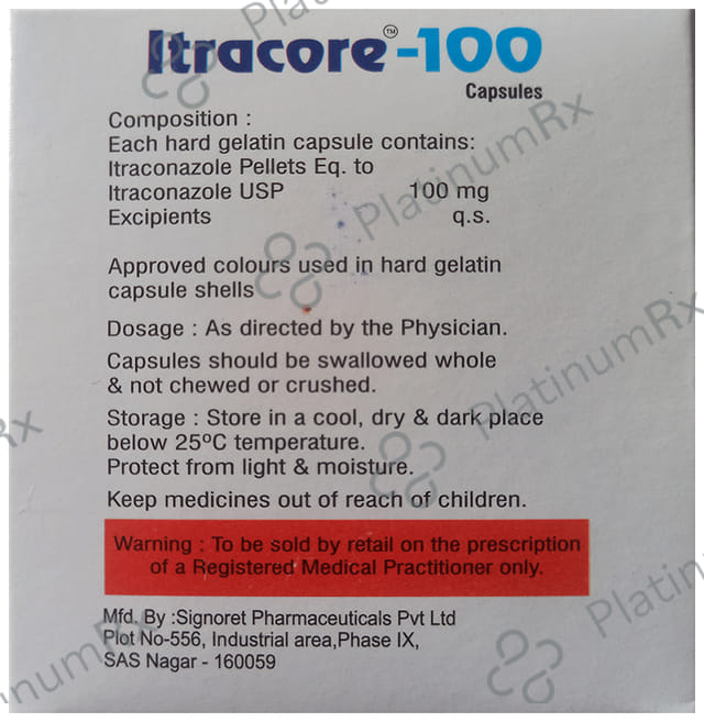 Itracore 100 Capsule