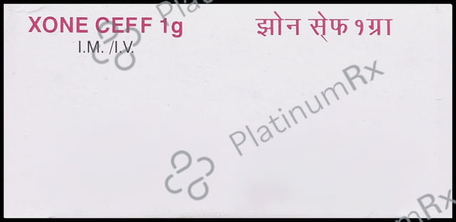 Xone Ceff 1000mg Injection