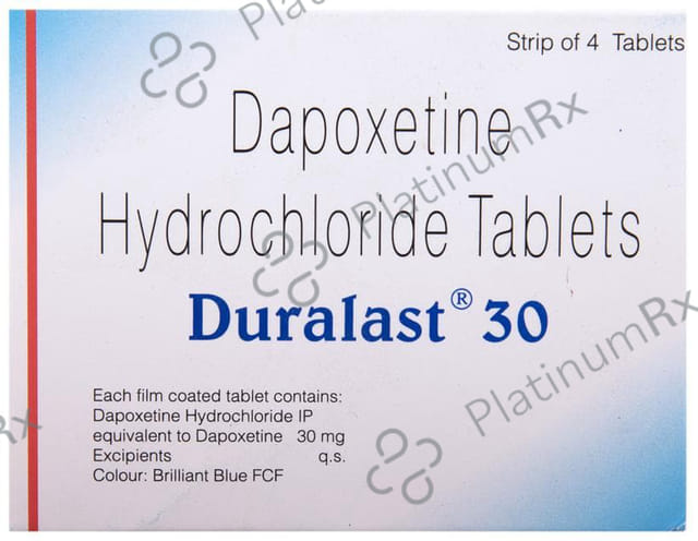Duralast 30mg Tablet 4s