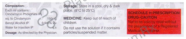 Clinsim 600mg Injection 4ml