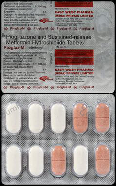 Pioglaz M Tablet SR