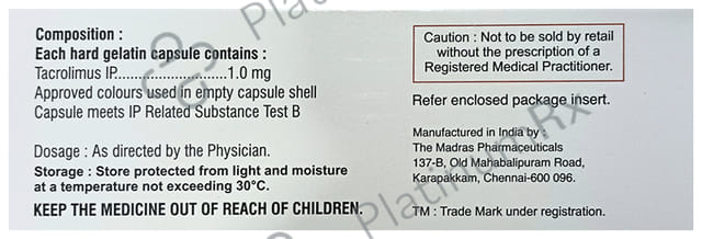 Citac 1mg Capsule 10s