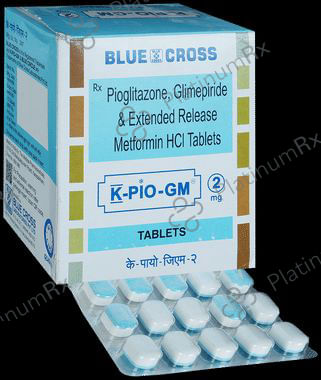 K Pio Gm 2/500/15mg Tablet ER 15s